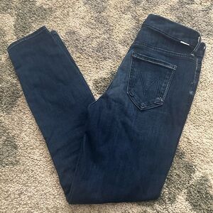Mother high waisted looker ankle jeans size 25